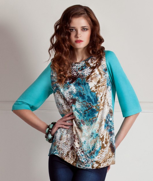 Tunika Mint&Gold COMO
