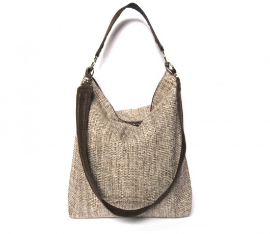 BrownMix Hobo Bag sabi tatka
