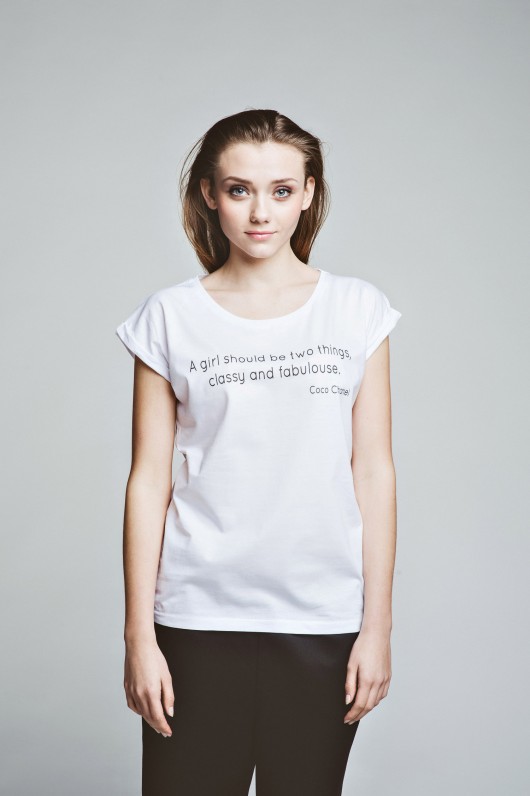 T-shirt Chanel Girl magicboxshop