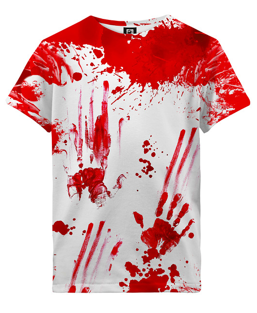 t-shirty dla dziewczynki T-shirt Girl DR.CROW Zombie White