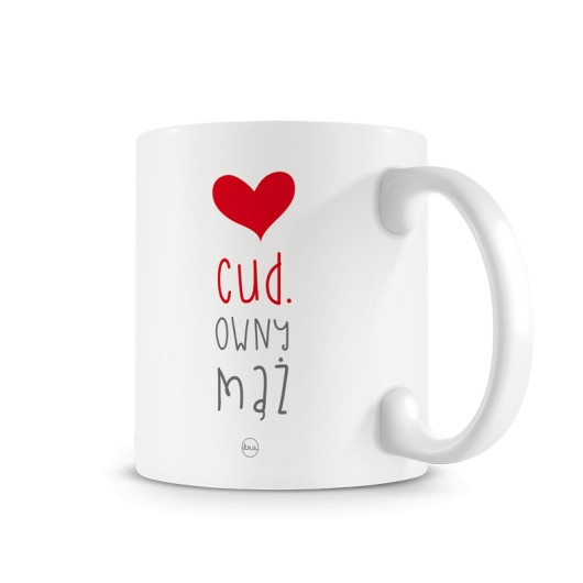 kubek CUD.owny mąż Love Life and Forest