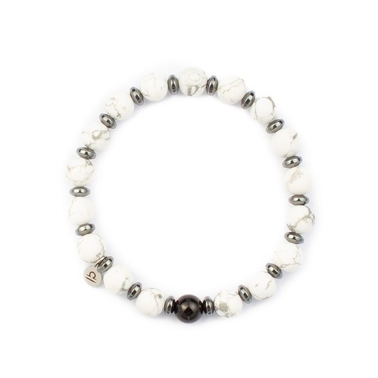 biżuteria męska Męska bransoletka zodiakalna - Waga - Odwaga i mądrość IV