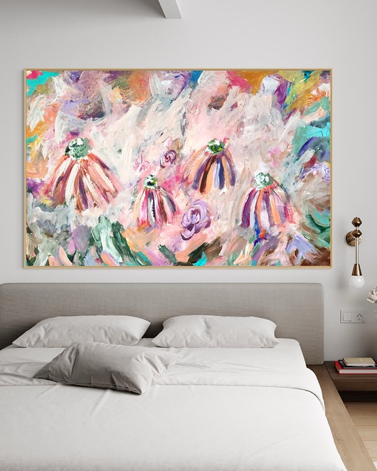 obrazy Obraz abstrakcyjny 90x140 cm