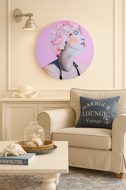 obrazy Obraz olejny Lidka