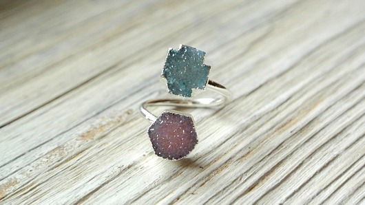 Druzy Ring Misarte