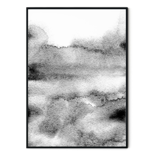 Plakat skandynawski B&W Ombre no. 4 myscandi