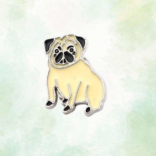 przypinki Przypinka  PIES MOPS