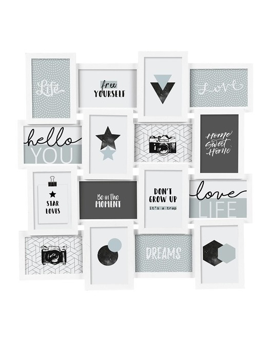 Ramka na Zdjęcia 16 szt. Medi White MIA home