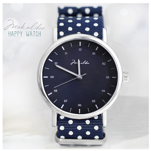 - 12 %  Simple Watch Deep Ocean  - Makaliboo Makaliboo