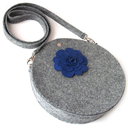 Deep Blue Round - torebka na ramię Craft Factory