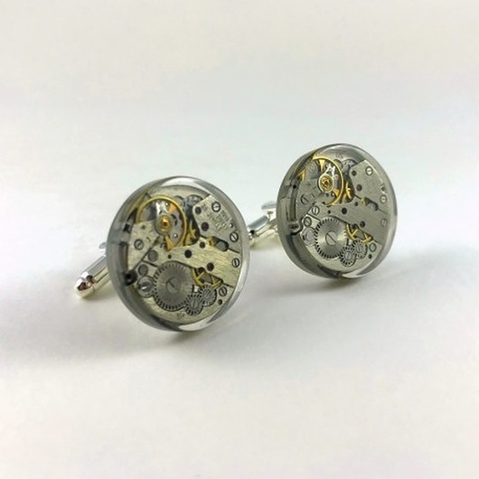 spinki do mankietów Spinki do koszuli  - Round Big IV Undercover