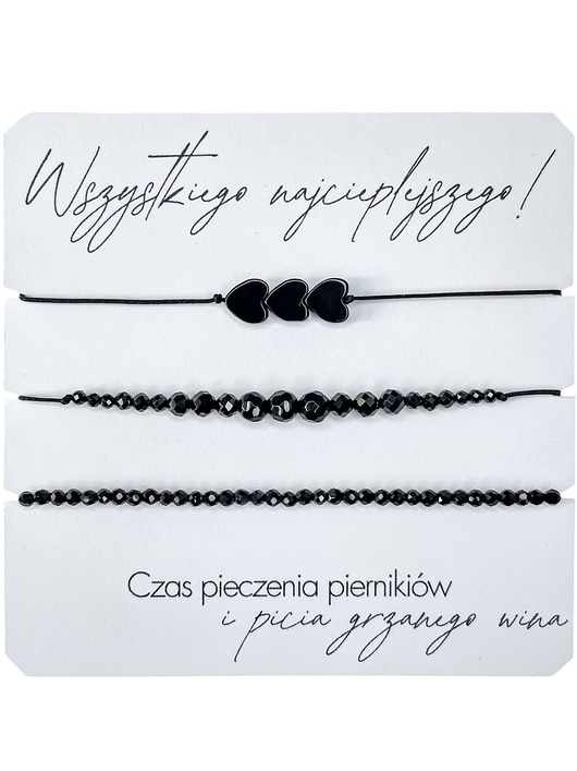 bransoletki na sznurku Bransoletki na prezent Mikołajki