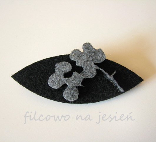 filcowy liść home variety