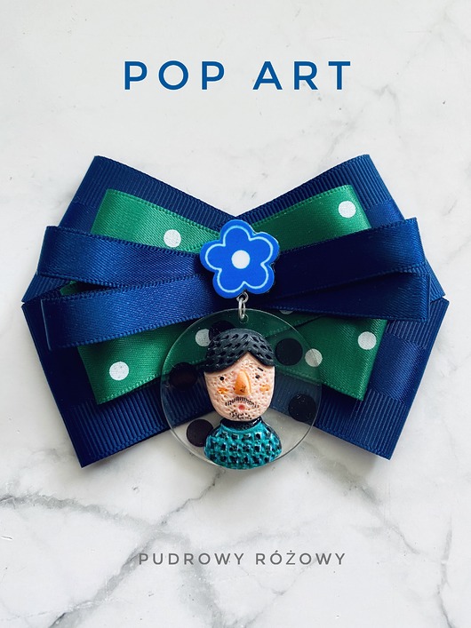 broszki Nowa Kolekcja ART z postaciami 3d wyrwanymi z obrazu