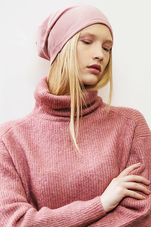 Czapka Beanie DRES Blady Pudrowy Róż CADOaccessories