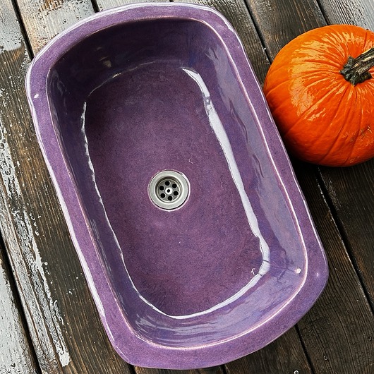 umywalki UM30 Umywalka ceramiczna fiolet