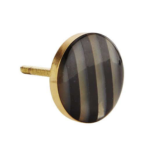 Gałka meblowa Horn złota 4 cm róg bawoli Home Design