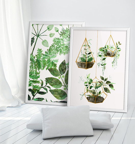 Plakaty botaniczne 50x70 cm Anita Tomala