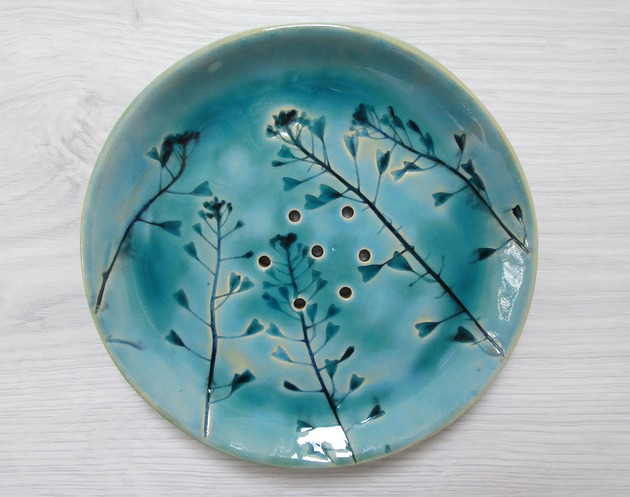 roślinna mydelniczka ceramiczna Ceramika Ana