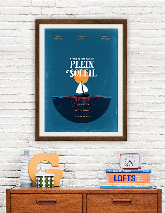Plakat W Pełnym Słońcu  minimalmill