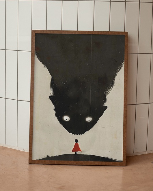 plakaty Plakat - Przytłoczona