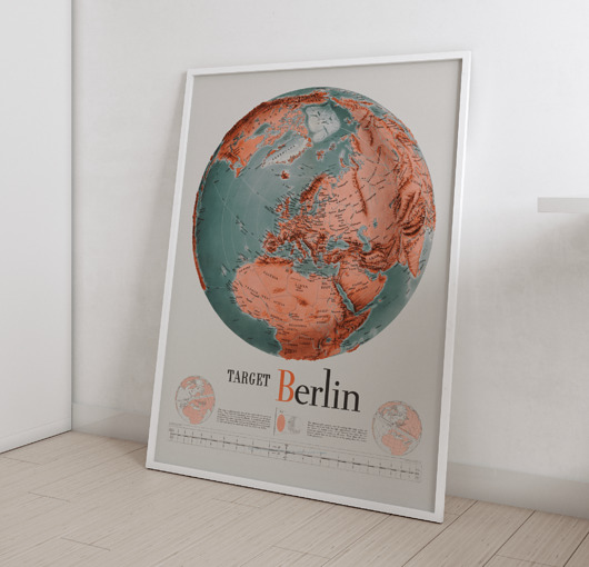 plakaty Plakat Vintage Retro Earth