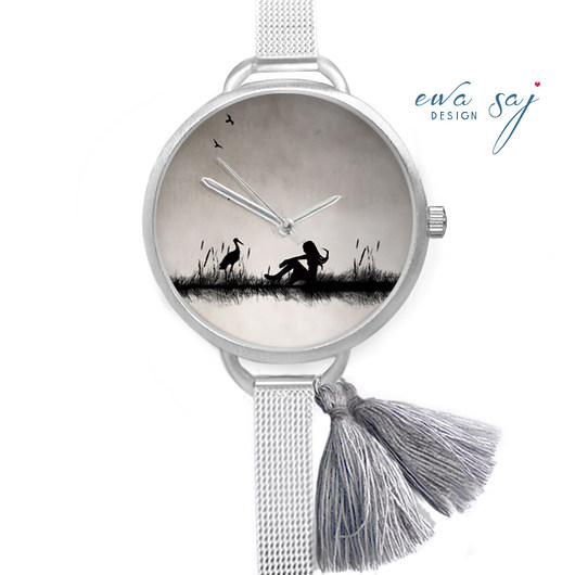 Star Girl Classic Bocian - zegarek w stylu Boho Ewa Saj Fotografie