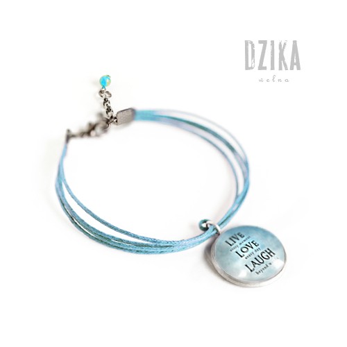 Live-Love-Laugh - friendship bracelet Makaliboo