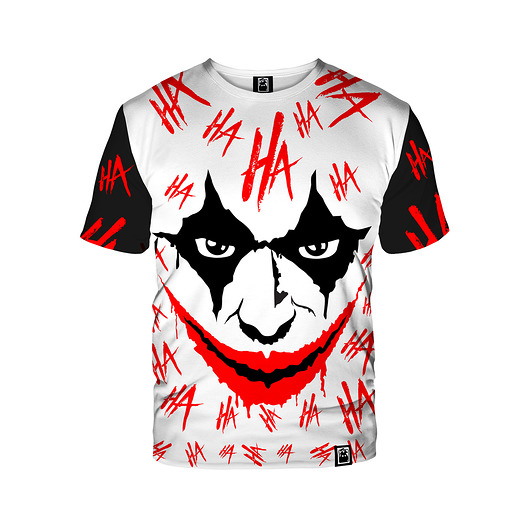 t-shirt damskie Damski T-shirt DR.CROW Joker Black