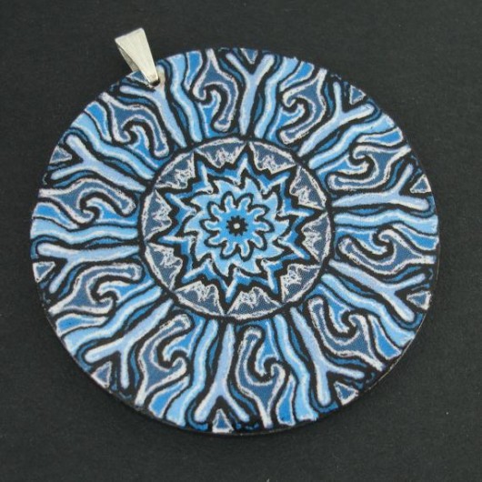 Mandala Żywiołu Wody Iris Szarooka