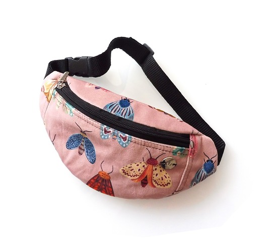 torebki, worki i plecaki dziecięce Nerka dziecięca welurowa Owady