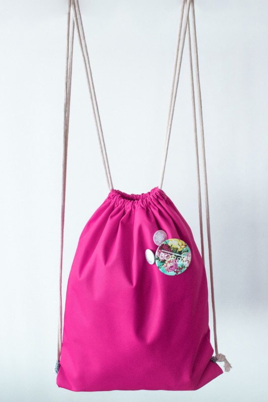 Gym Bag Fluo Pink BORBA
