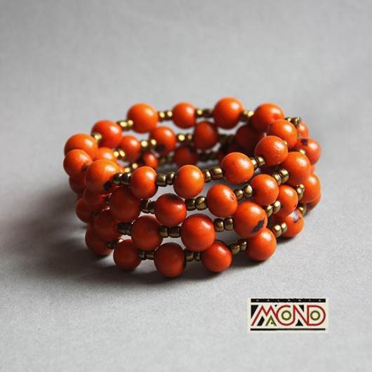 Bransoletka z koralików tagua (001) Galeria Macondo