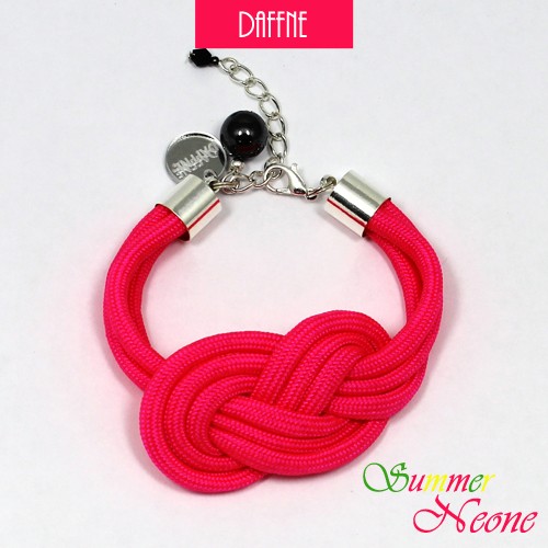 Bransoletka Fuchsia Neon Bracelet II by Daffne LOVINA PRINTS
