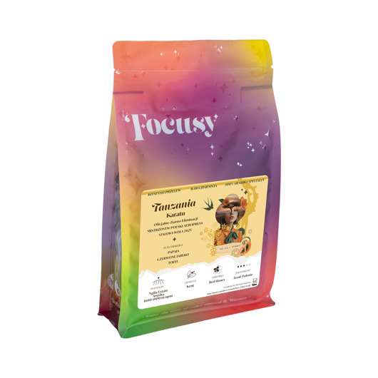 kuchnia - różne Kawa ziarnista TANZANIA KARATU  słodko-owocowy przelew 250 g