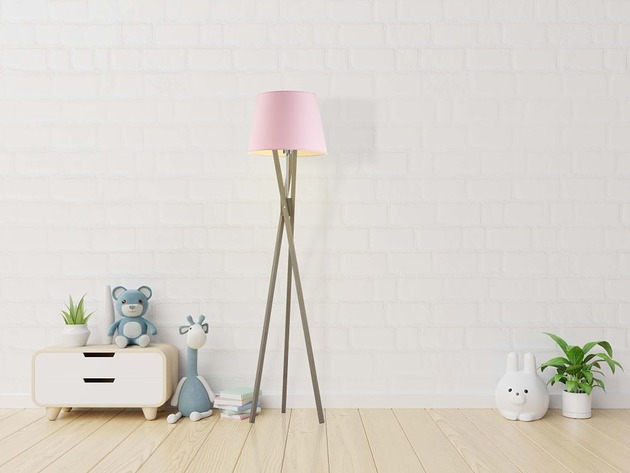 lampy do pokoju dziecka Dziecięca lampa stojąca na 3 nogach tripod trójnóg ANDORA KIDS