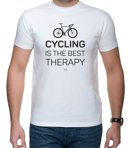 t-shirty męskie Koszulka T-SHIRT Cyclist Therapy