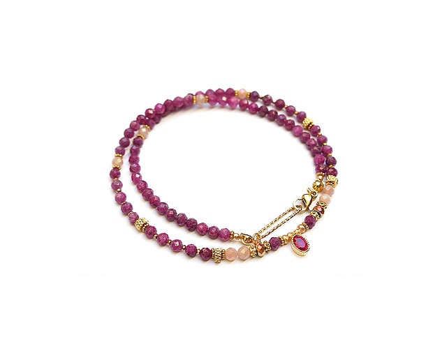 chokery Rubiny vol. 16 /choker/05.03.26  - naszyjnik