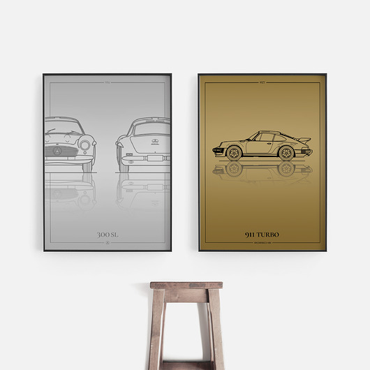 Plakat Zamówienie specjalne - Legendy Motoryzacji Peszkowski Graphic