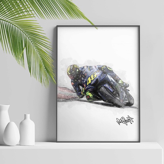 plakaty Plakat Zamówienie specjalne - Valentino Rossi