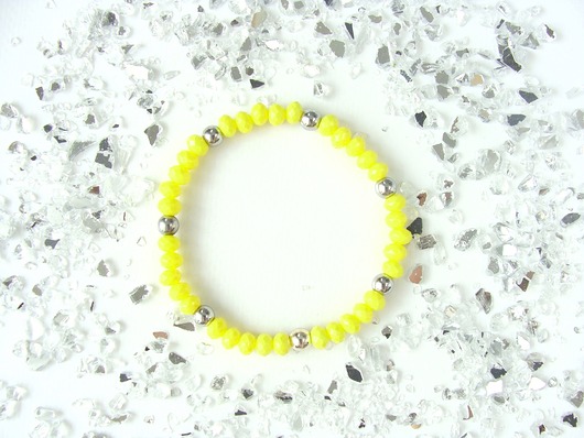 Bransoletka  Yellow CarolinePrecjoza