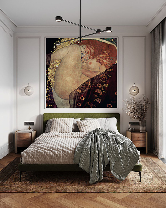 tapety i naklejki ścienne Tapeta Danae - Gustav Klimt