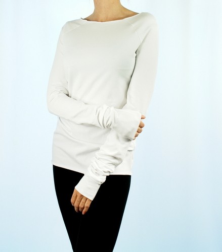 White long sleeves 36/S ART INDYWIDUALITY