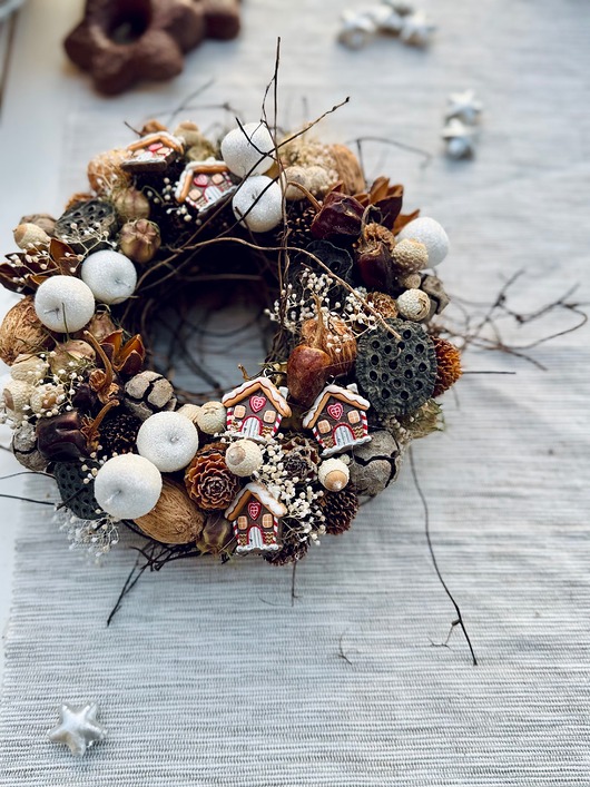 wianki bożonarodzeniowe Wianuszek Maluszek