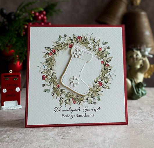 kartki świąteczne Personalizowana kartka na Boże Narodzenie, BN 23