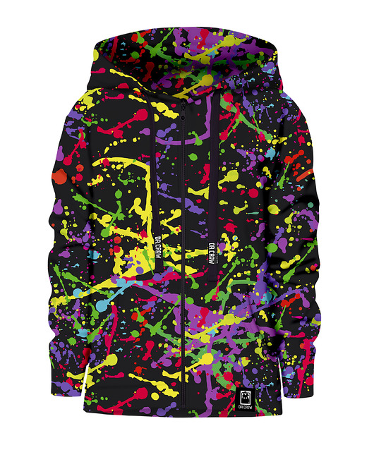 bluzy dla chłopców Bluza Zamek Chłopiec DR.CROW Art