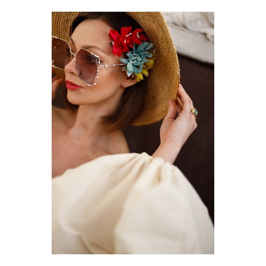 spinki i klamry do włosów Zestaw jedwabnych spinek