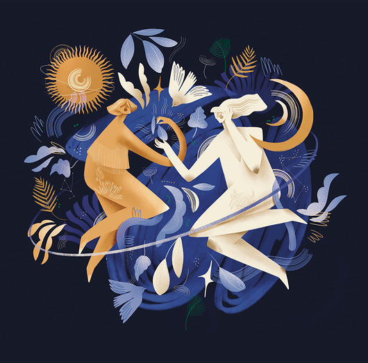 grafiki i ilustracje Ilustracja BALANCE