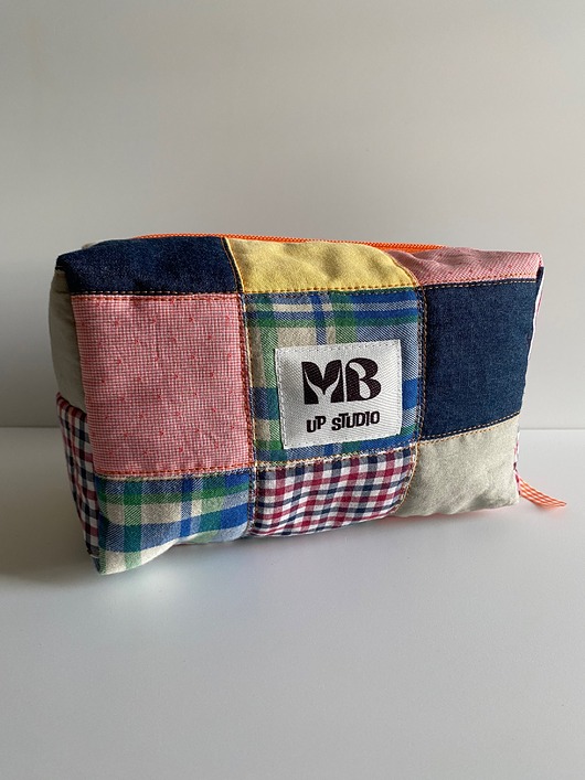 kosmetyczki Kosmetyczka kuferek patcwork