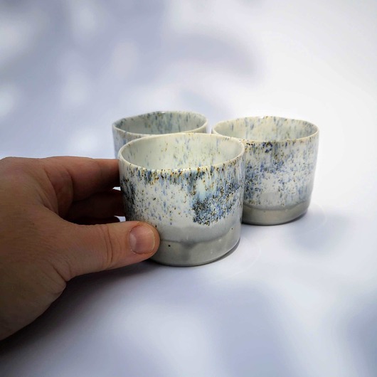 kubki Czarka espresso "szara poświata"